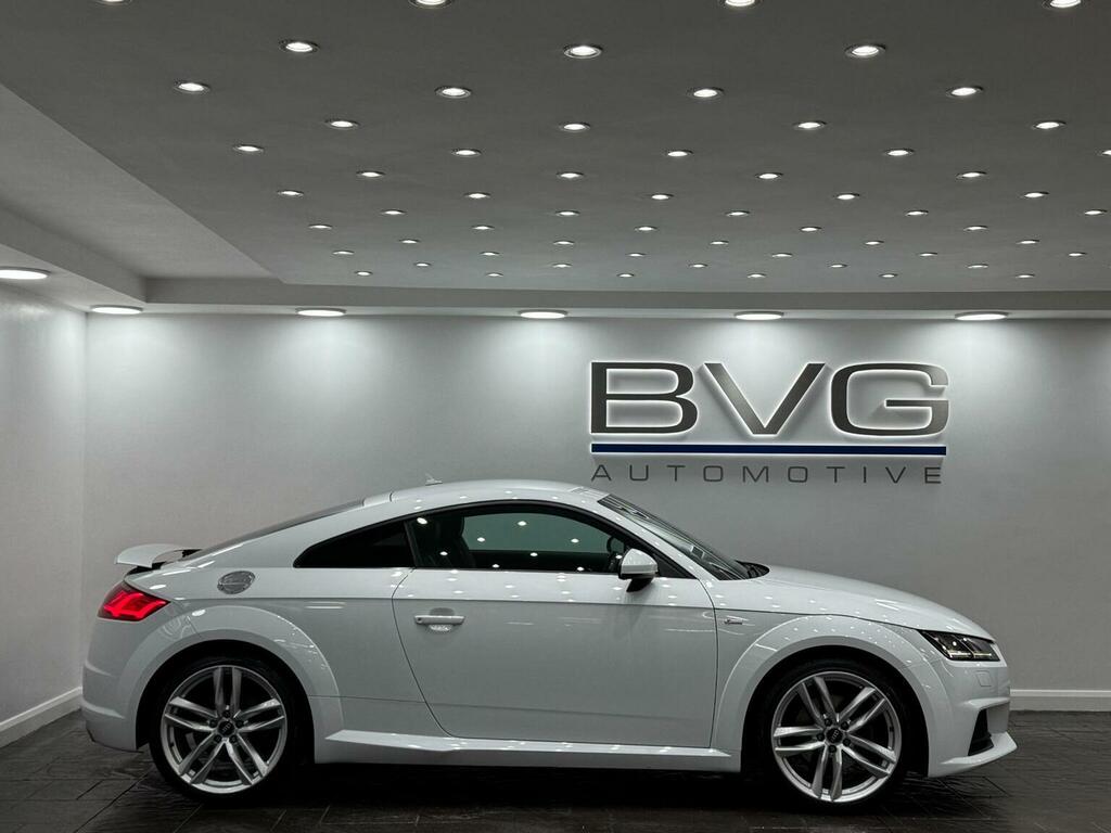 Audi TT 2.0 Tfsi S Line S Tronic Euro 6 Ss White #4