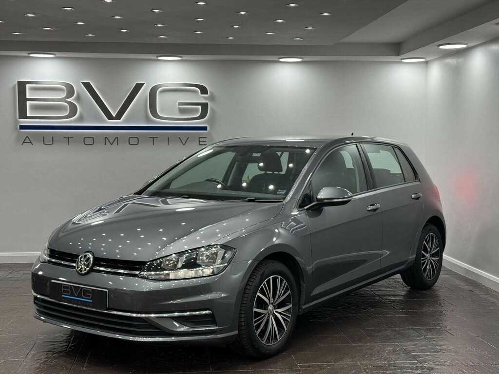 Volkswagen Golf Hatchback 1.6 Tdi Se Nav Dsg Euro 6 Ss 201 Grey #3