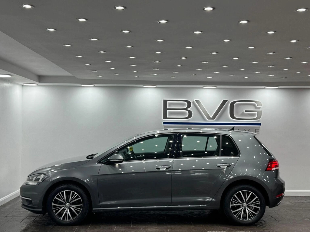 Volkswagen Golf Hatchback 1.6 Tdi Se Nav Dsg Euro 6 Ss 201 Grey #4