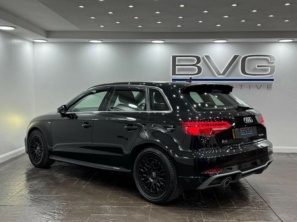 Audi A3 Hatchback 1.6 Tdi 30 S Line Sportback S Tronic Eur EO69FUE Black #6