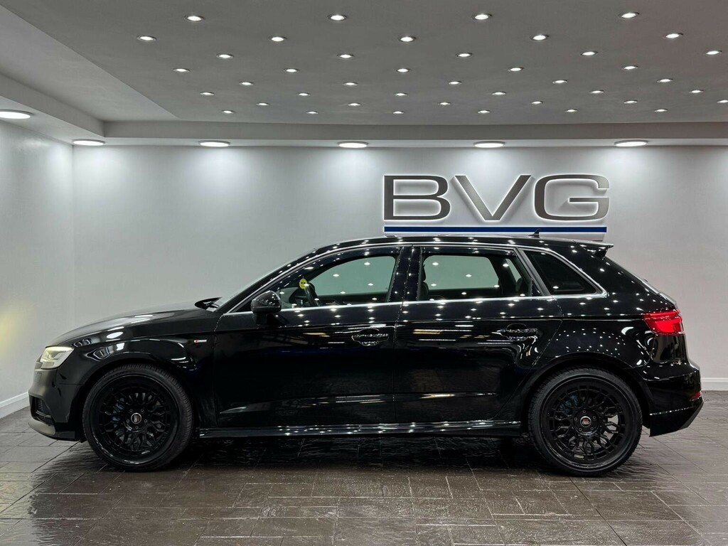 Audi A3 Hatchback 1.6 Tdi 30 S Line Sportback S Tronic Eur EO69FUE Black #5