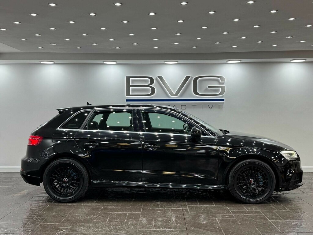 Audi A3 Hatchback 1.6 Tdi 30 S Line Sportback S Tronic Eur EO69FUE Black #4