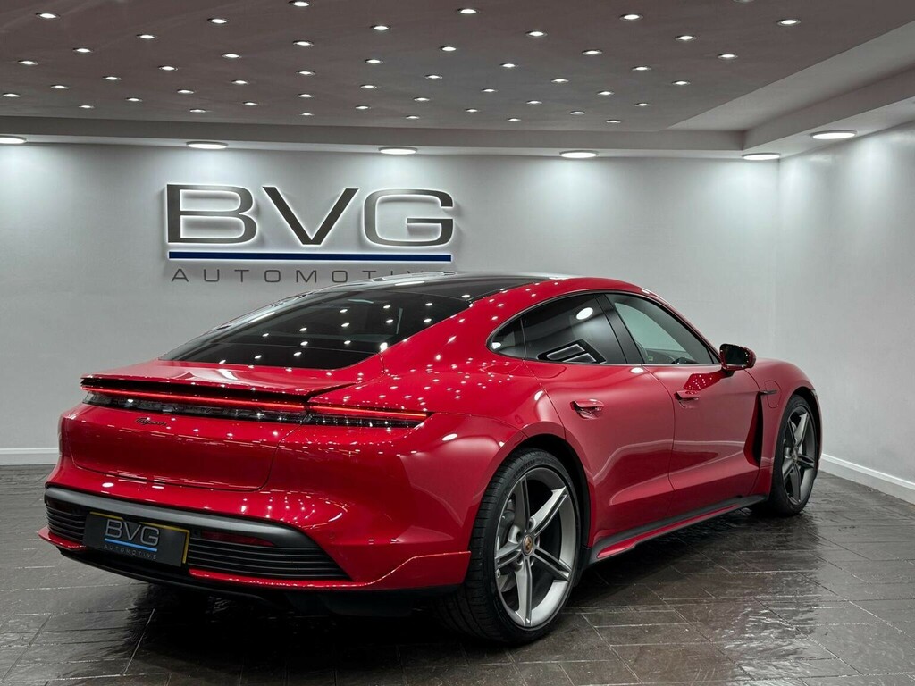 Porsche Taycan Saloon Performance 79.2Kwh Rwd 202121 Red #4