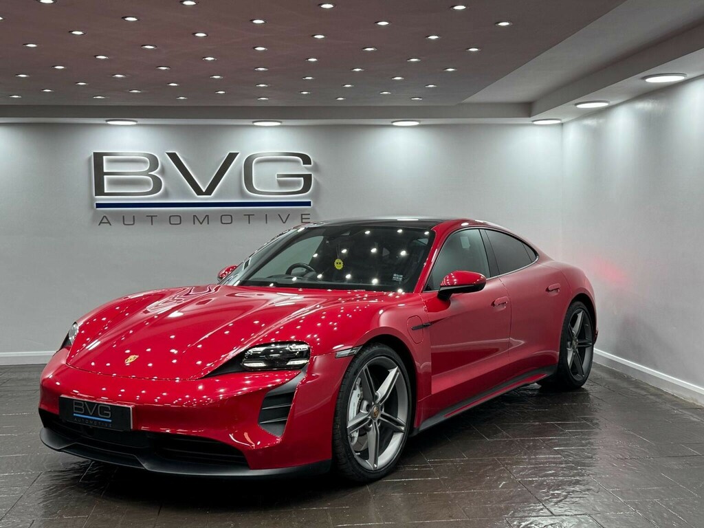 Porsche Taycan Saloon Performance 79.2Kwh Rwd 202121 Red #3
