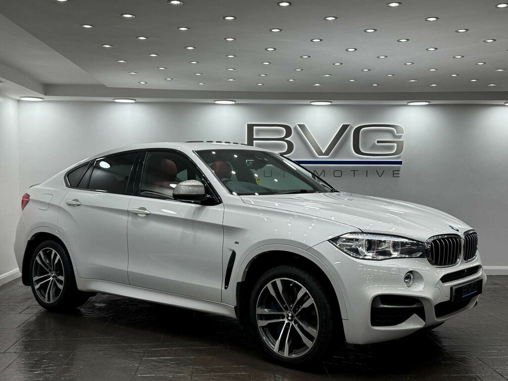 BMW X6 3.0 M50d Xdrive Euro 6 Ss White