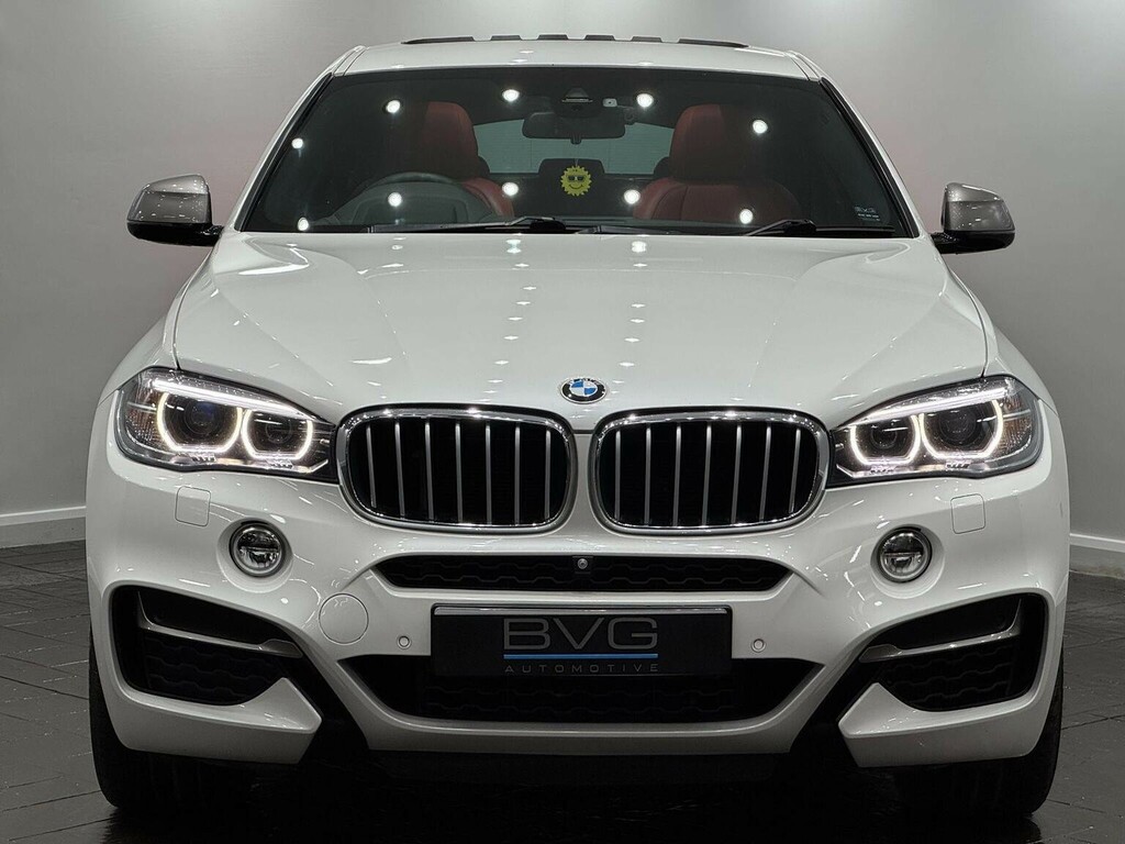 BMW X6 3.0 M50d Xdrive Euro 6 Ss White #2