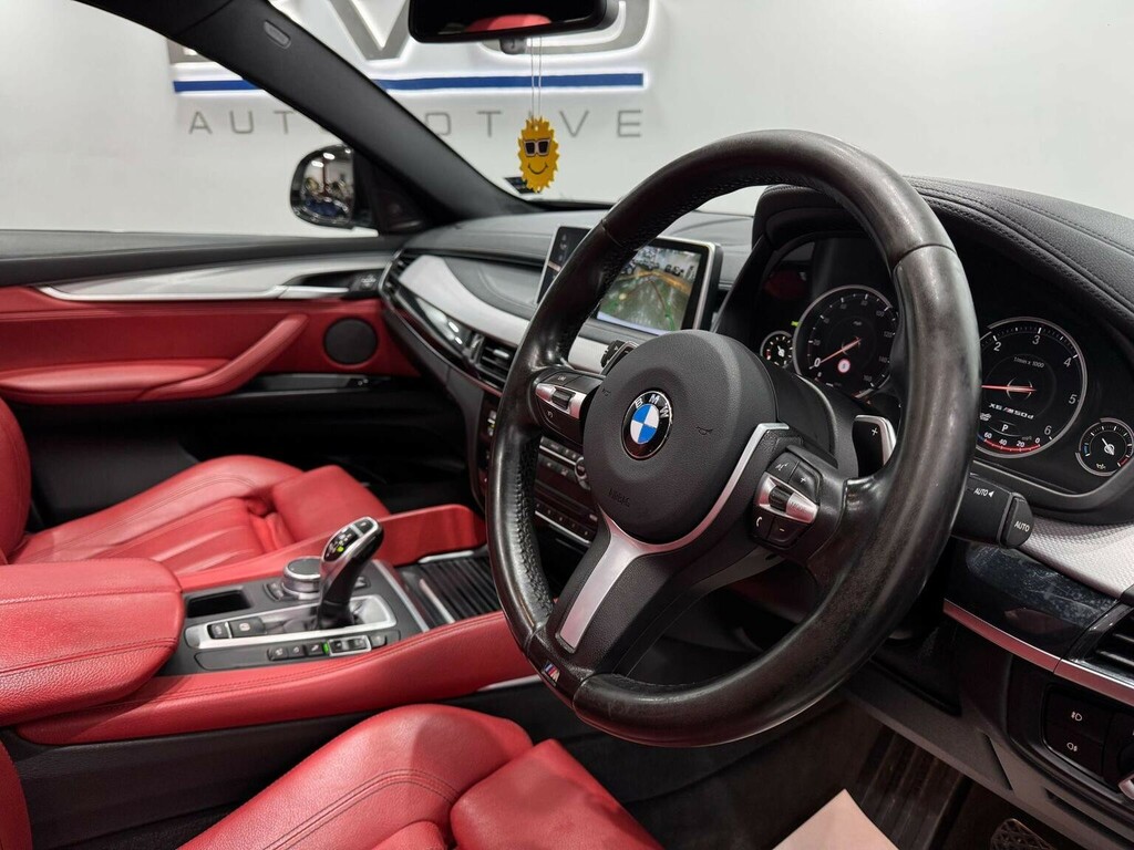 BMW X6 Coupe Xdrive40d M Sport 2017 Black #11