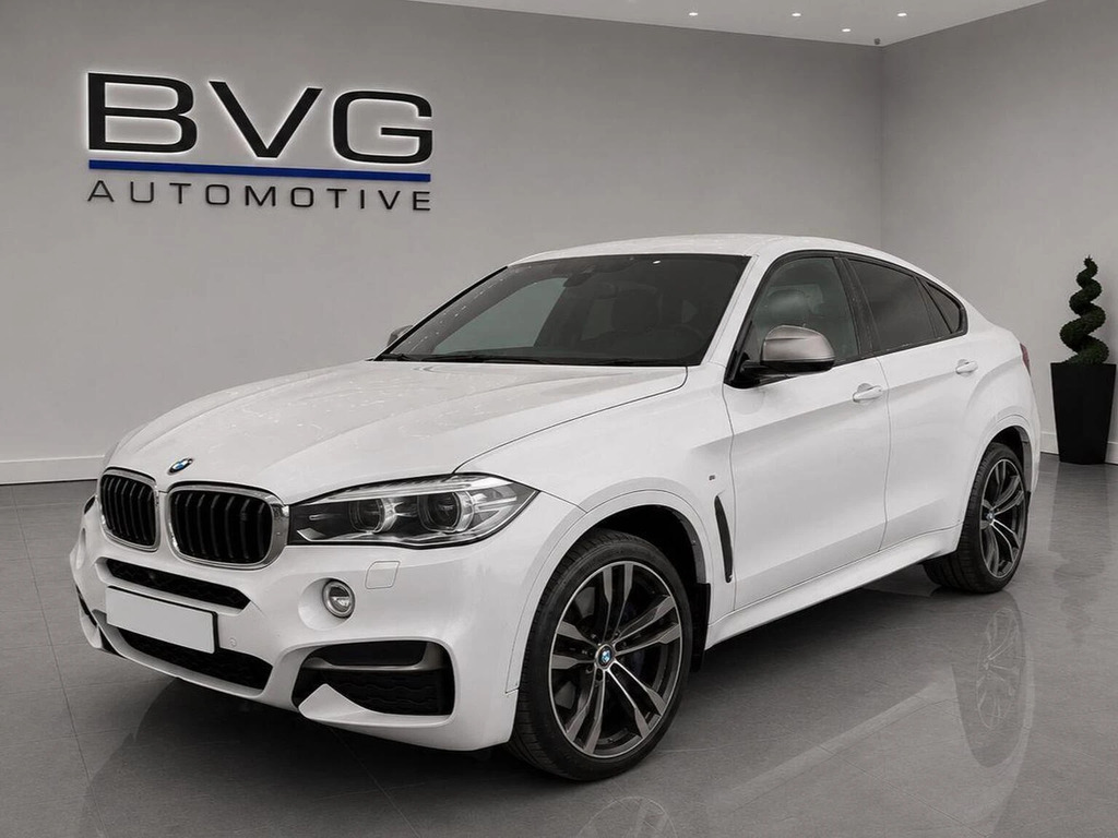 BMW X6 3.0 M50d Xdrive Euro 6 Ss White