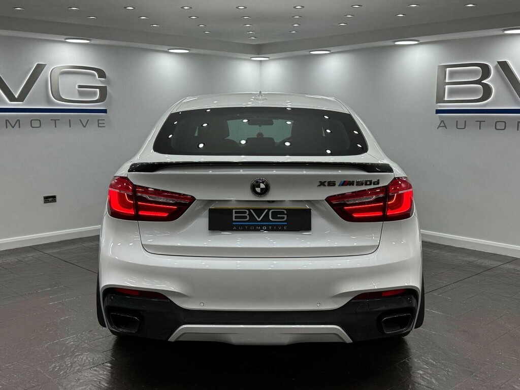 BMW X6 3.0 M50d Xdrive Euro 6 Ss White #5