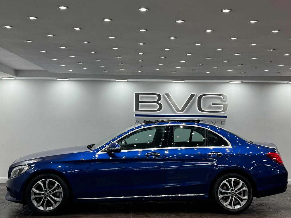 Mercedes-Benz C Class 2.1 C220d Sport Premium Plus G-tronic Euro 6 S Blue #4