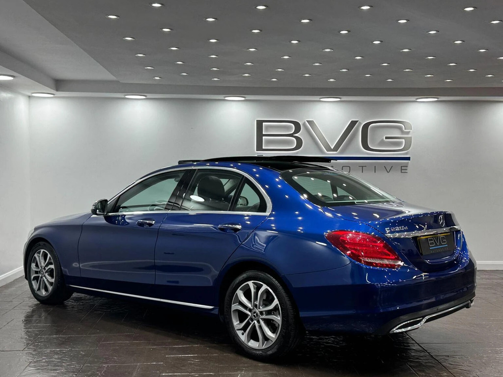 Mercedes-Benz C Class 2.1 C220d Sport Premium Plus G-tronic Euro 6 S Blue #5