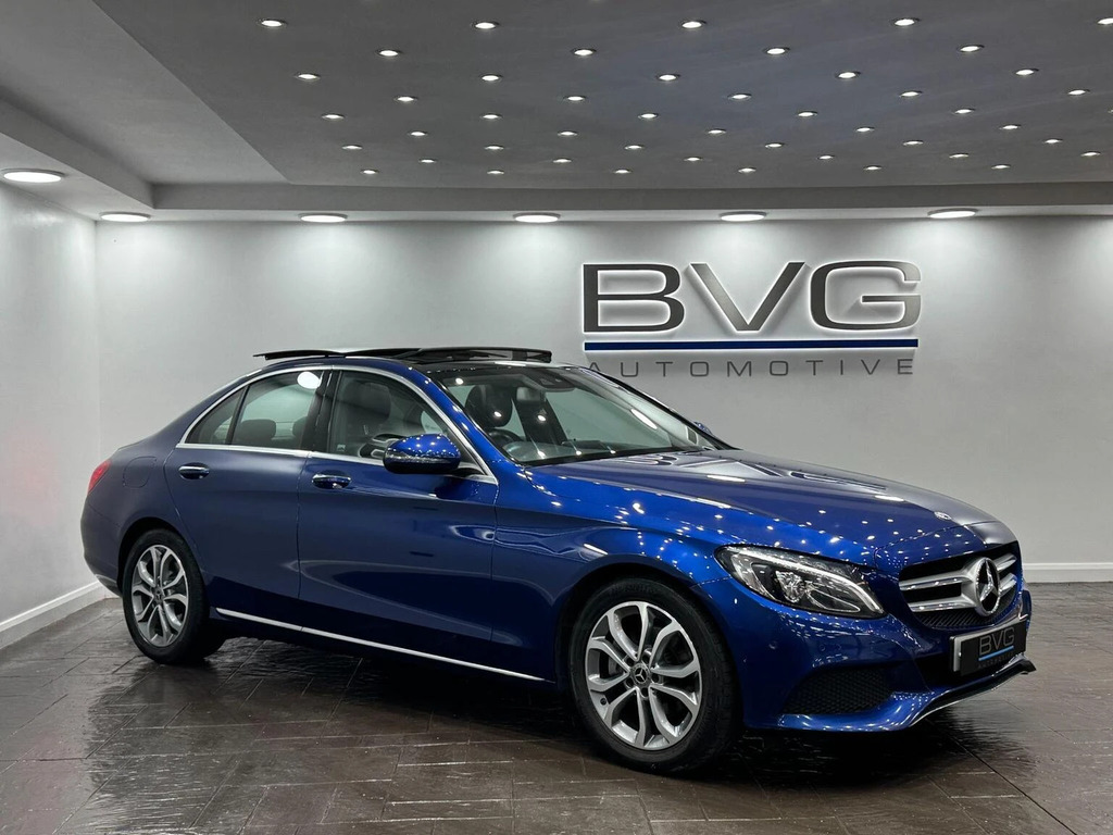 Mercedes-Benz C Class 2.1 C220d Sport Premium Plus G-tronic Euro 6 S Blue