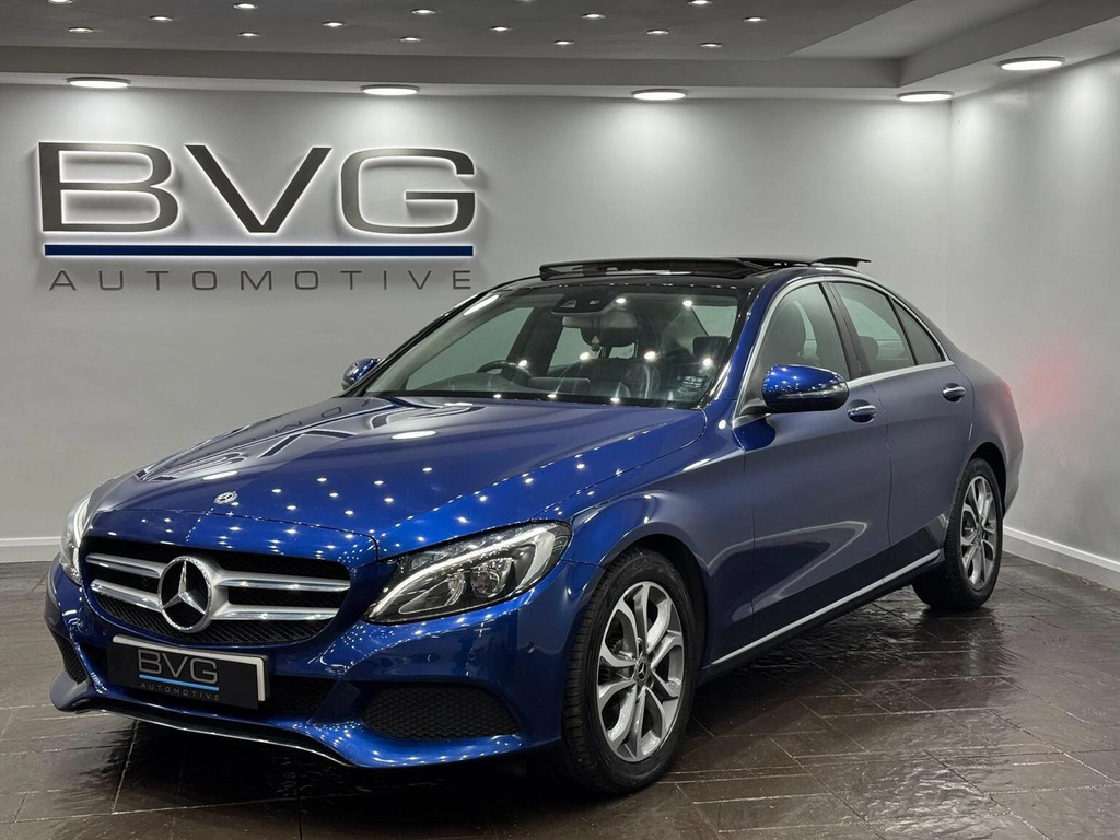 Mercedes-Benz C Class 2.1 C220d Sport Premium Plus G-tronic Euro 6 S Blue #3