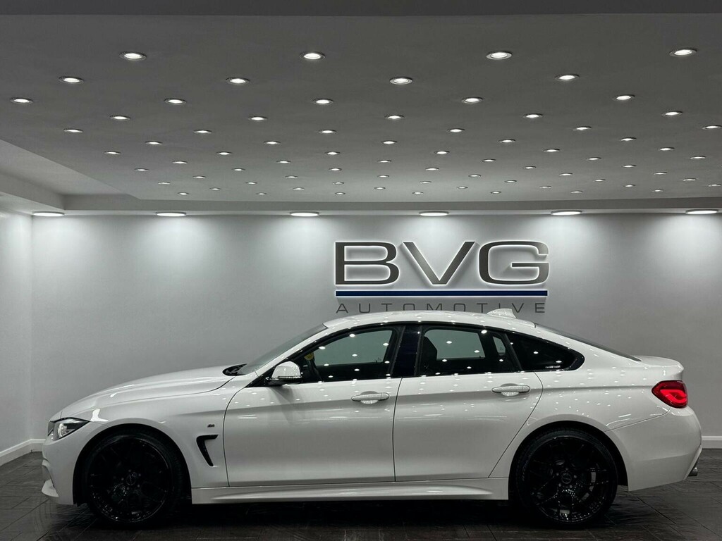 BMW 4 Series Gran Coupe Hatchback 2.0 420D M Sport Euro 6 Ss 2017 LB67EFM White #5