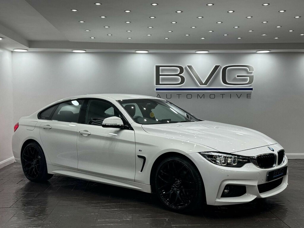 BMW 4 Series Gran Coupe Hatchback 2.0 420D M Sport Euro 6 Ss 2017 LB67EFM White