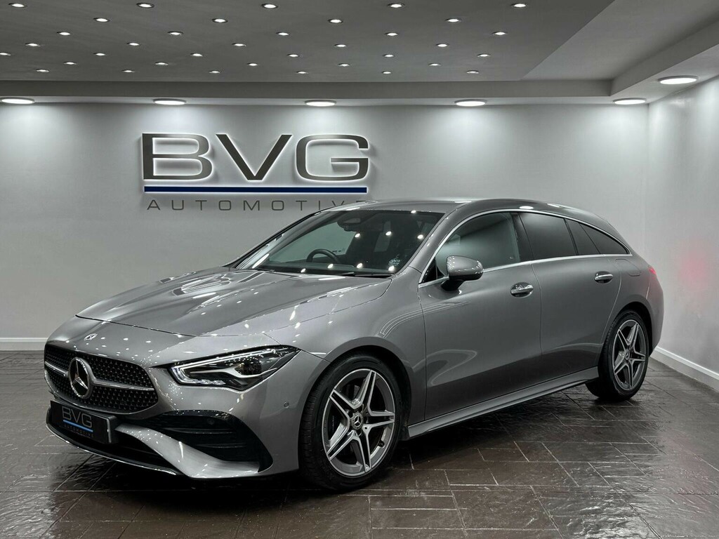 Mercedes-Benz CLA Class Estate 1.3 Cla200h Mhev Amg Line Executive Shoot KW73OTX Grey #3