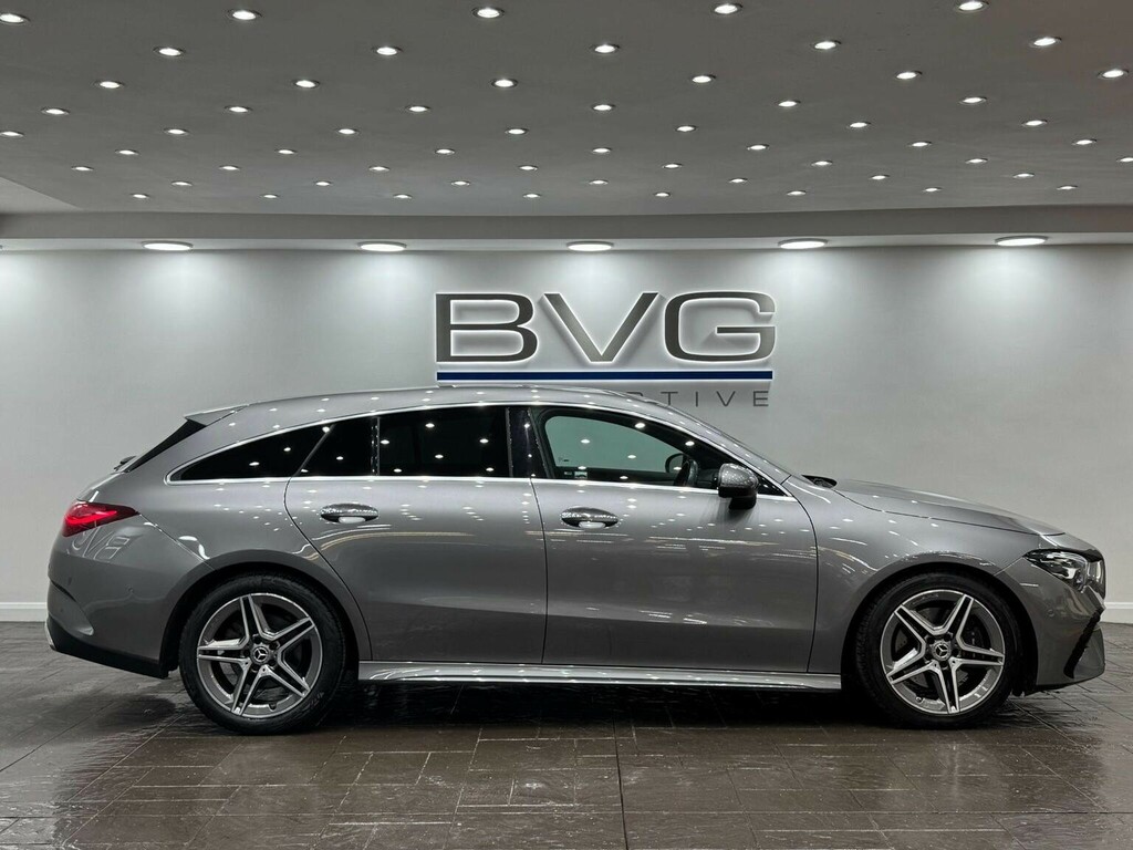 Mercedes-Benz CLA Class Estate 1.3 Cla200h Mhev Amg Line Executive Shoot KW73OTX Grey #4