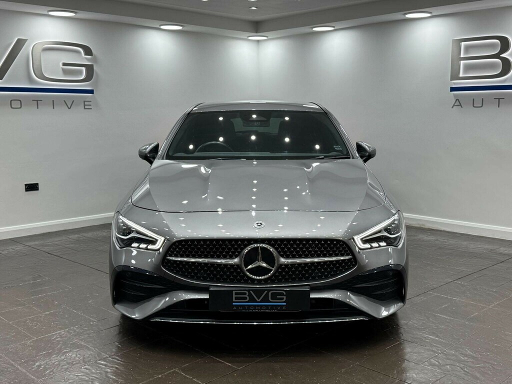 Mercedes-Benz CLA Class Estate 1.3 Cla200h Mhev Amg Line Executive Shoot KW73OTX Grey #2