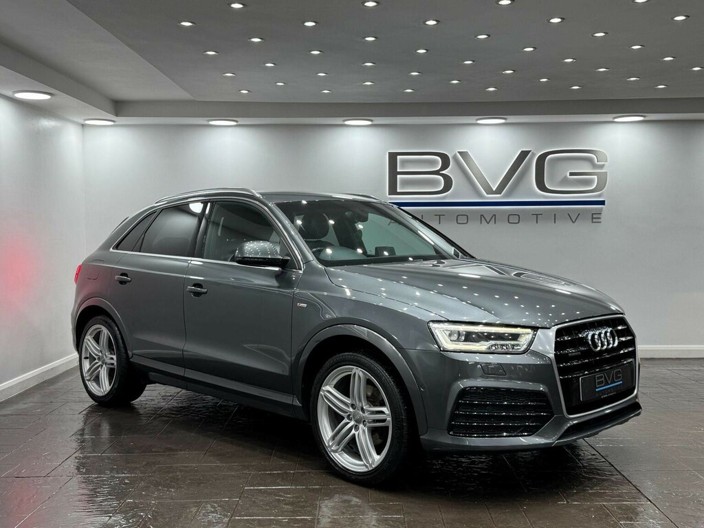 Audi Q3 2.0 Tdi S Line Plus S Tronic Quattro Euro 6 Ss Grey