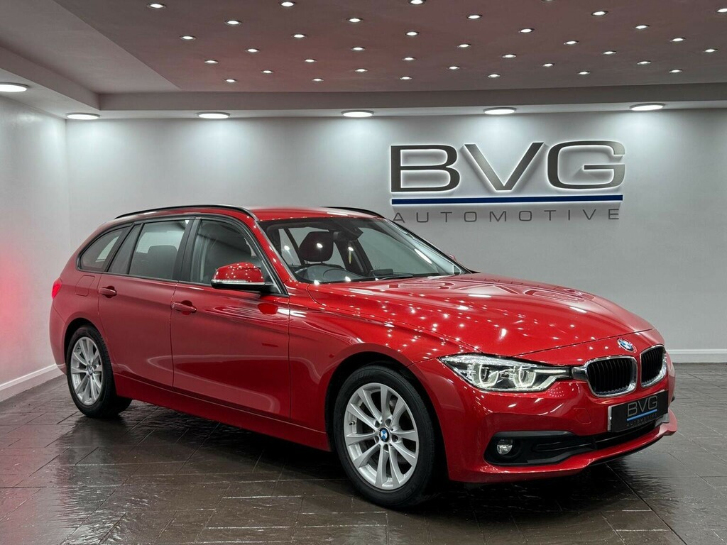 BMW 3 Series Estate 2.0 318D Se Touring Euro 6 Ss Red