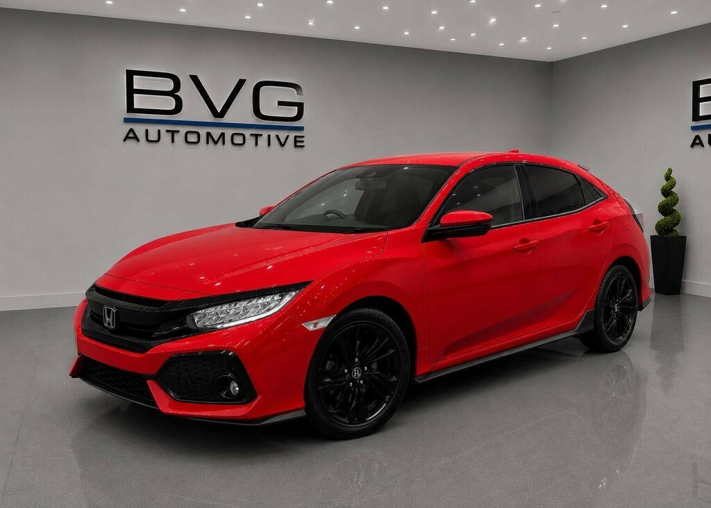Honda Civic 1.5 Vtec Turbo Sport Cvt Euro 6 Ss Red