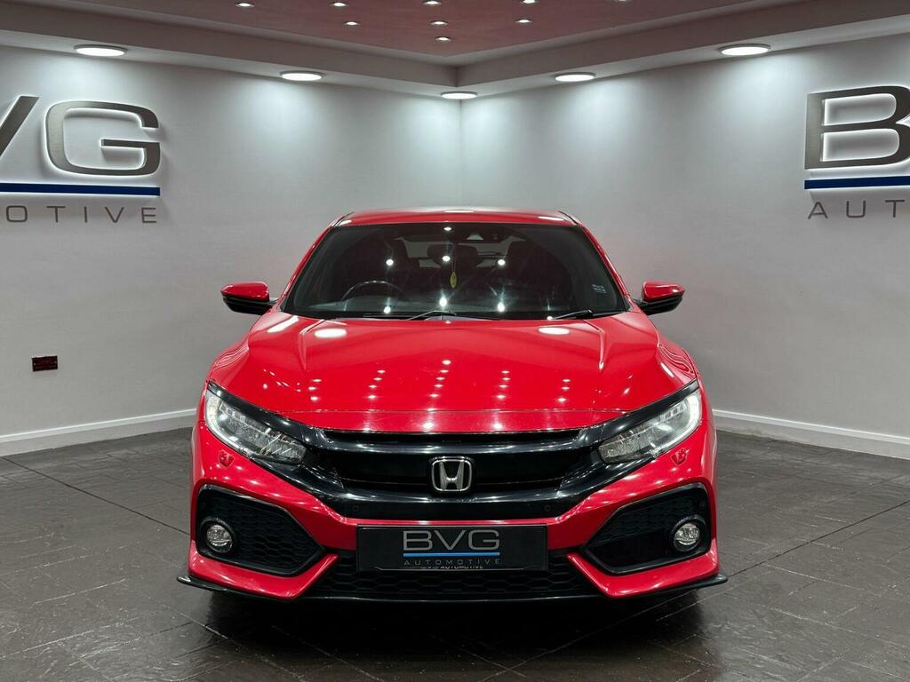 Honda Civic Hatchback 1.5 Vtec Turbo Sport Cvt Euro 6 Ss Red #2