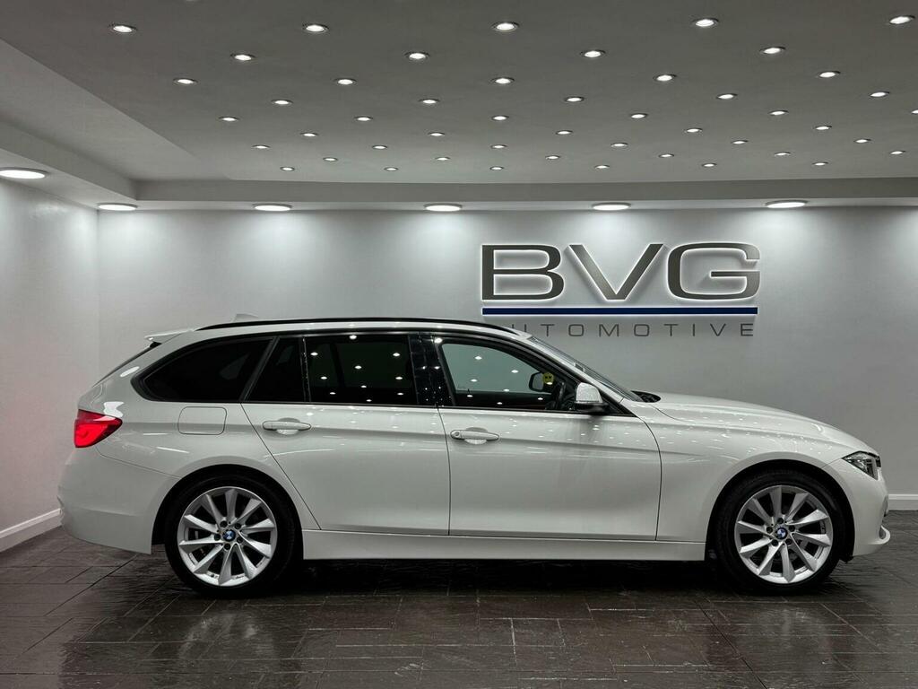BMW 3 Series 2.0 318D Sport Touring Euro 6 Ss White #3