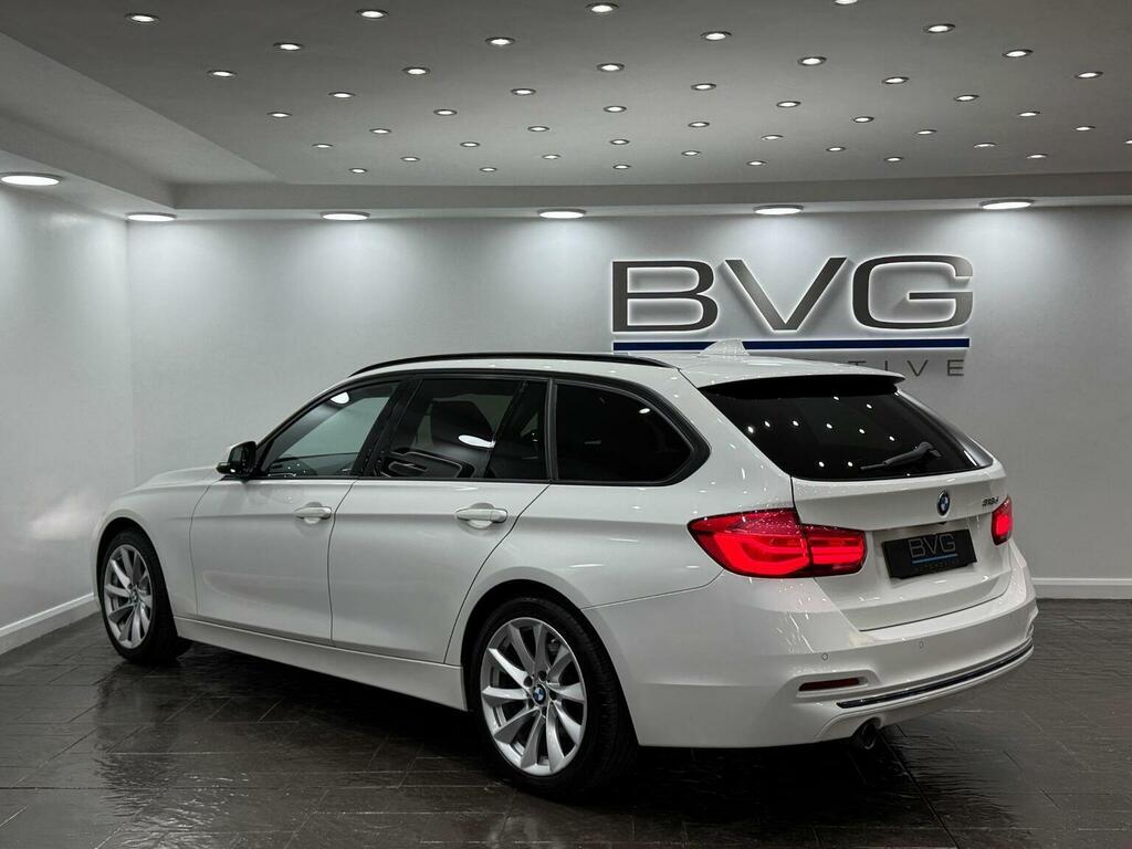 BMW 3 Series 2.0 318D Sport Touring Euro 6 Ss White #5