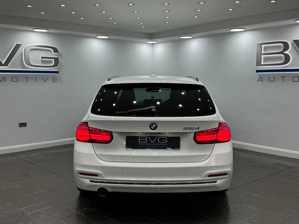 BMW 3 Series 2.0 318D Sport Touring Euro 6 Ss White #6