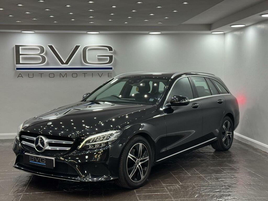 Mercedes-Benz C Class Estate 1.5 C200 Mhev Eq Boost Sport G-tronic Euro DE68HPK Black #3