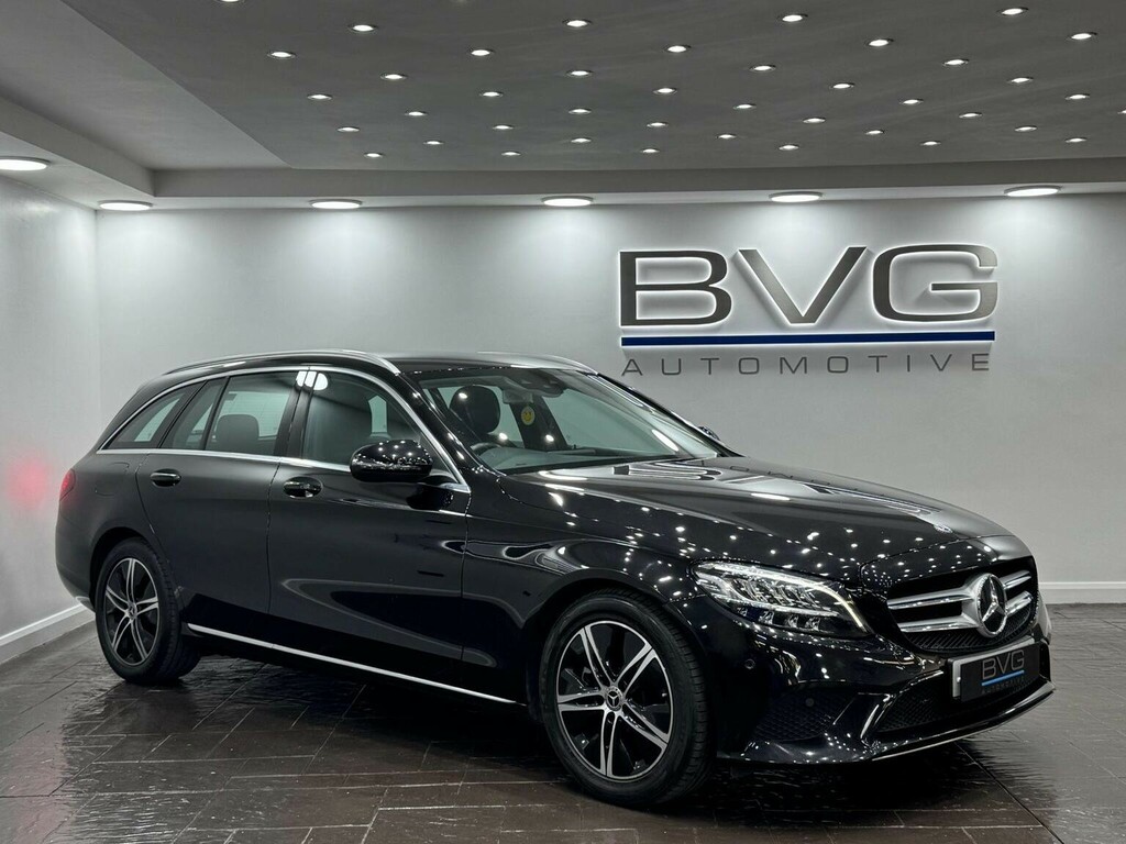 Mercedes-Benz C Class Estate 1.5 C200 Mhev Eq Boost Sport G-tronic Euro Black