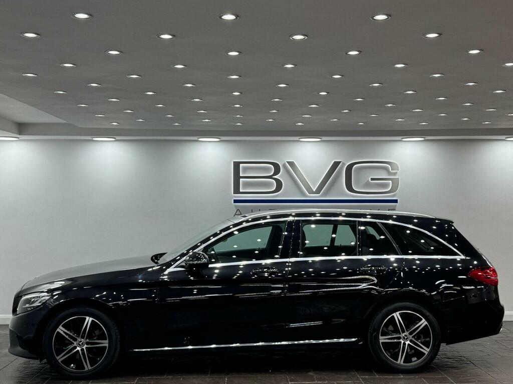 Mercedes-Benz C Class Estate 1.5 C200 Mhev Eq Boost Sport G-tronic Euro DE68HPK Black #4