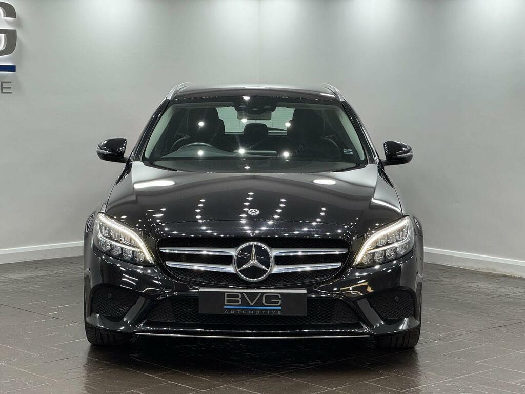 Mercedes-Benz C Class Estate 1.5 C200 Mhev Eq Boost Sport G-tronic Euro DE68HPK Black #2