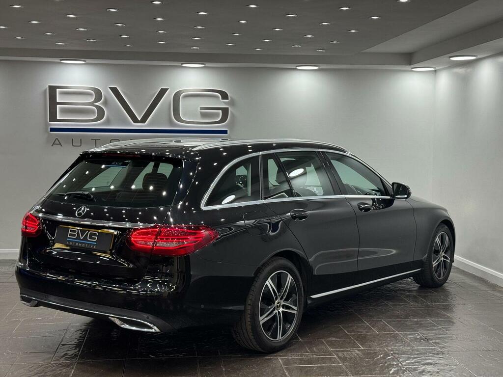 Mercedes-Benz C Class Estate 1.5 C200 Mhev Eq Boost Sport G-tronic Euro DE68HPK Black #5