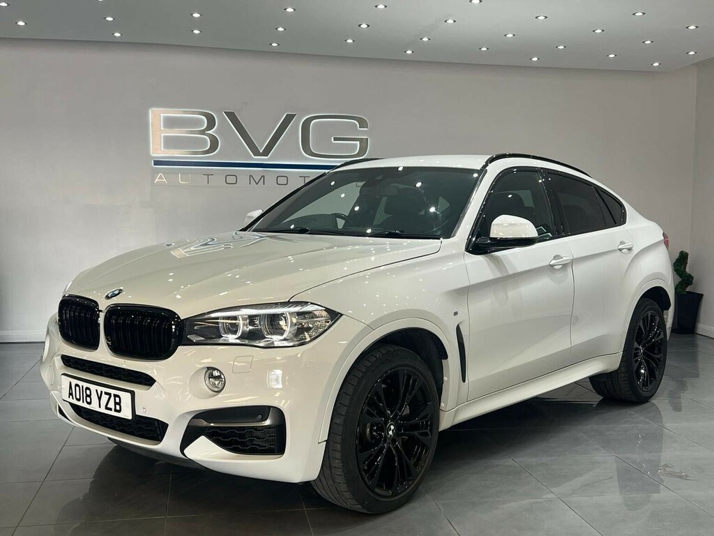 BMW X6 3.0 M50d Xdrive Euro 6 Ss White