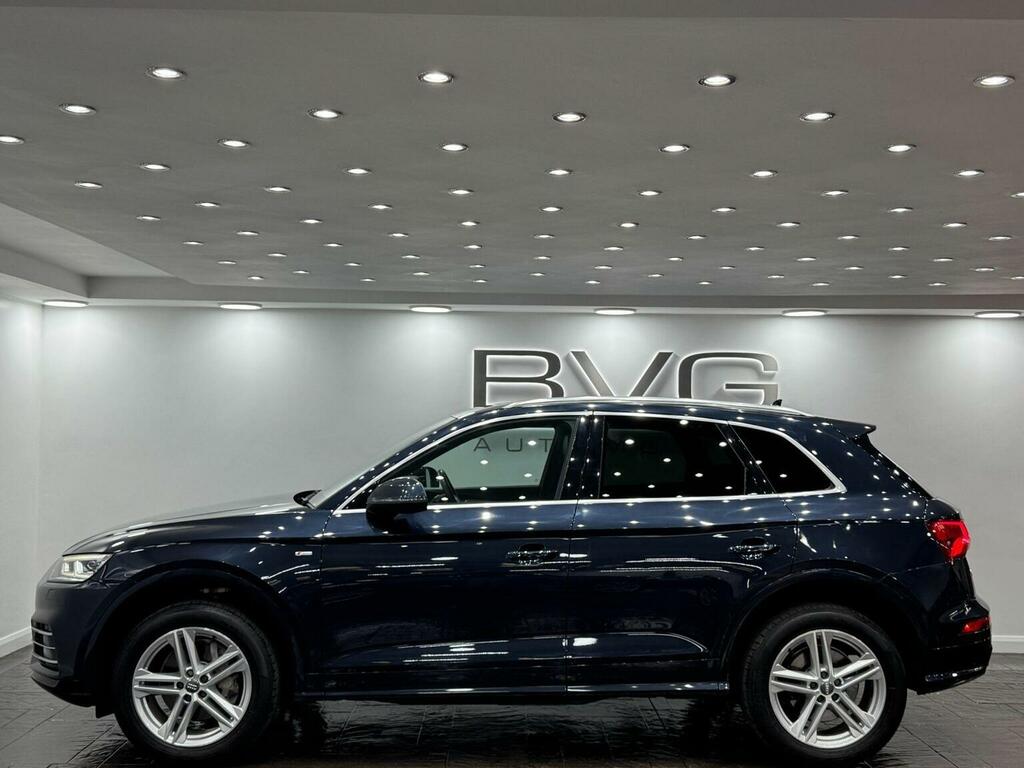 Audi Q5 2.0 Tdi S Line S Tronic Quattro Euro 6 Ss Blue #4