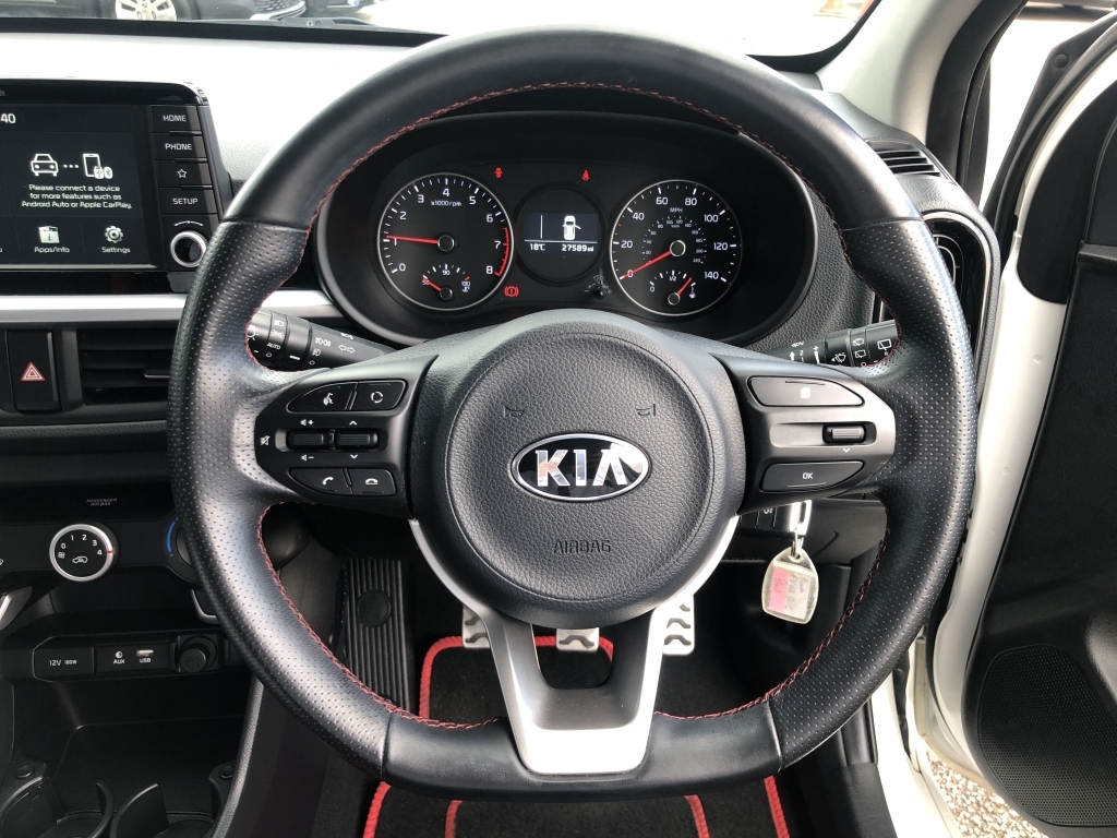 Kia Picanto 1.0 Gt-line AY05ACY White #5