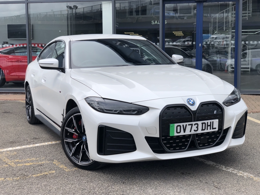 BMW i4 Edrive40 M Sport White #5