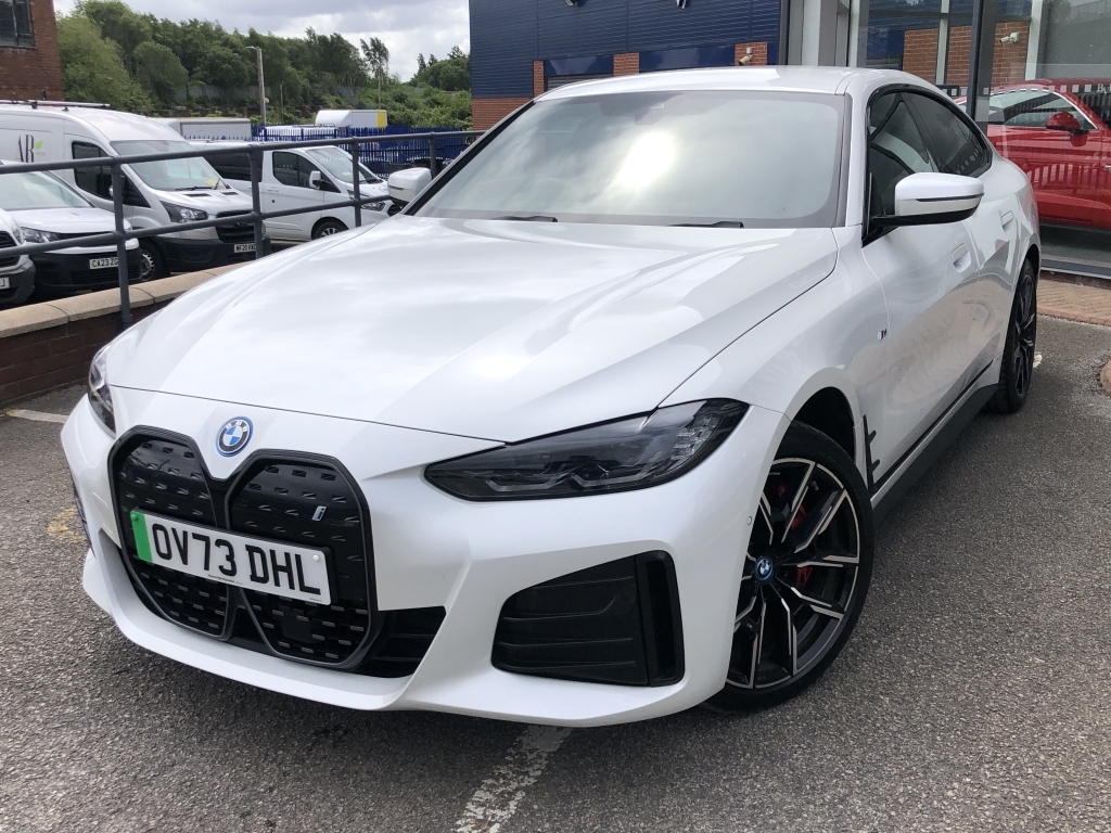 BMW i4 Edrive40 M Sport White #4