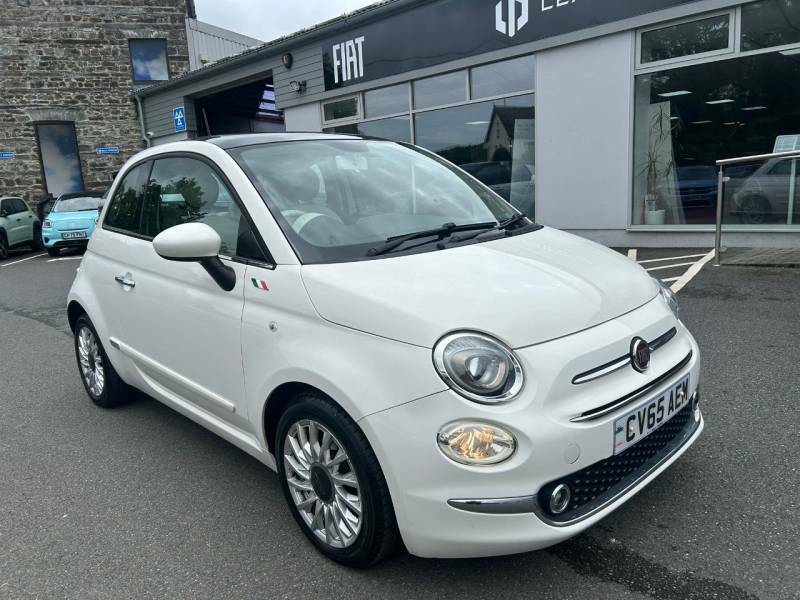 Fiat 500 0.9 Twinair Lounge - 2015 65 CV65AEM White