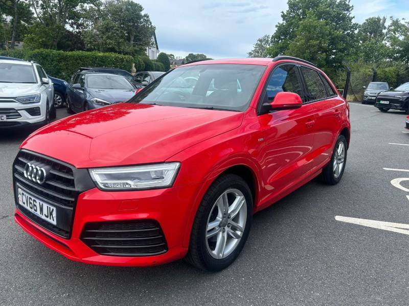 Audi Q3 2.0 Tdi Quattro S Line Navigation CV66WJK Red #3