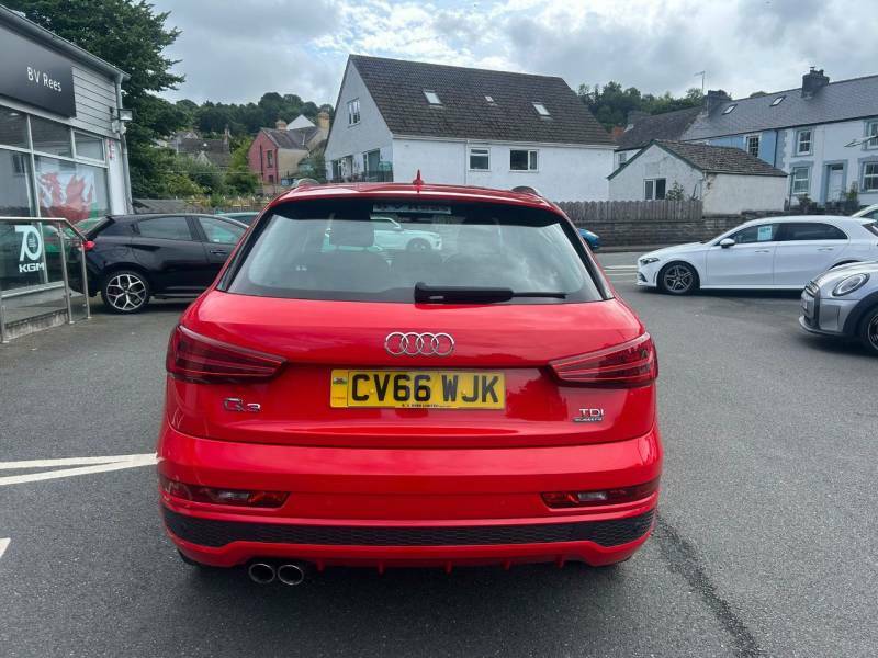 Audi Q3 2.0 Tdi Quattro S Line Navigation CV66WJK Red #6