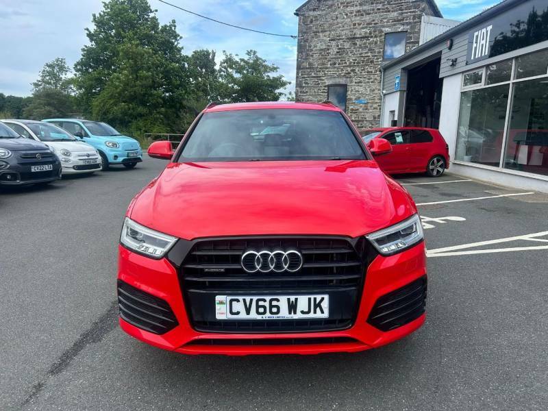 Audi Q3 2.0 Tdi Quattro S Line Navigation CV66WJK Red #2