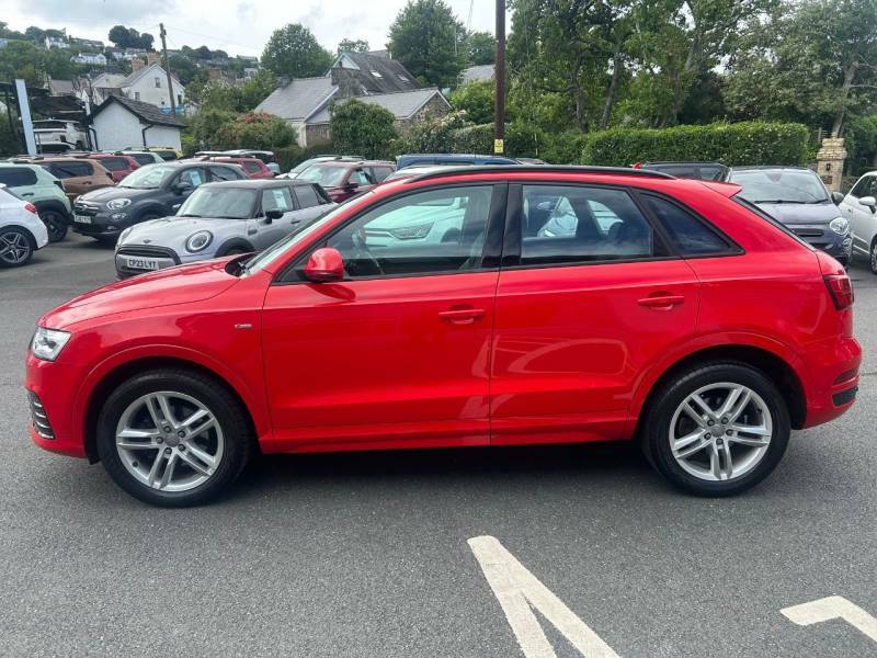 Audi Q3 2.0 Tdi Quattro S Line Navigation CV66WJK Red #4