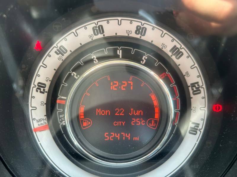 Fiat 500C 500 C Lounge Pink #16