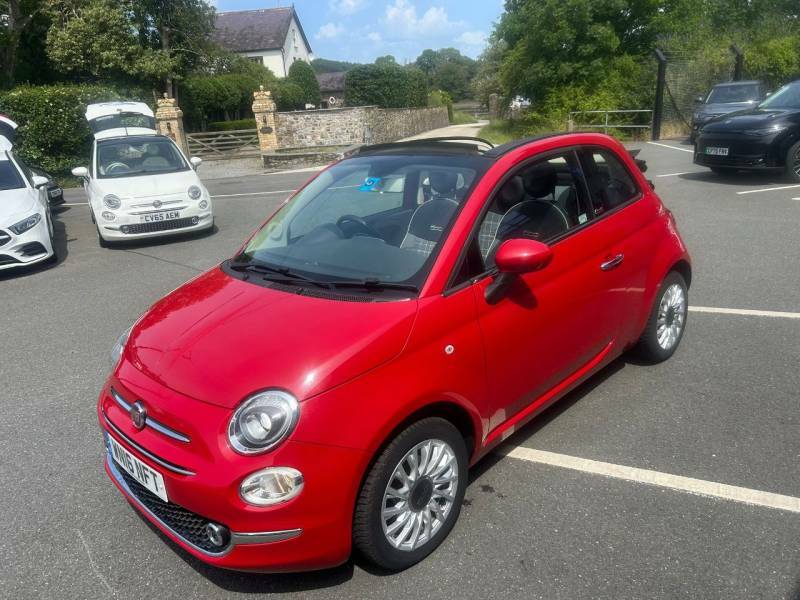 Fiat 500C 1.2 Lounge Red #4