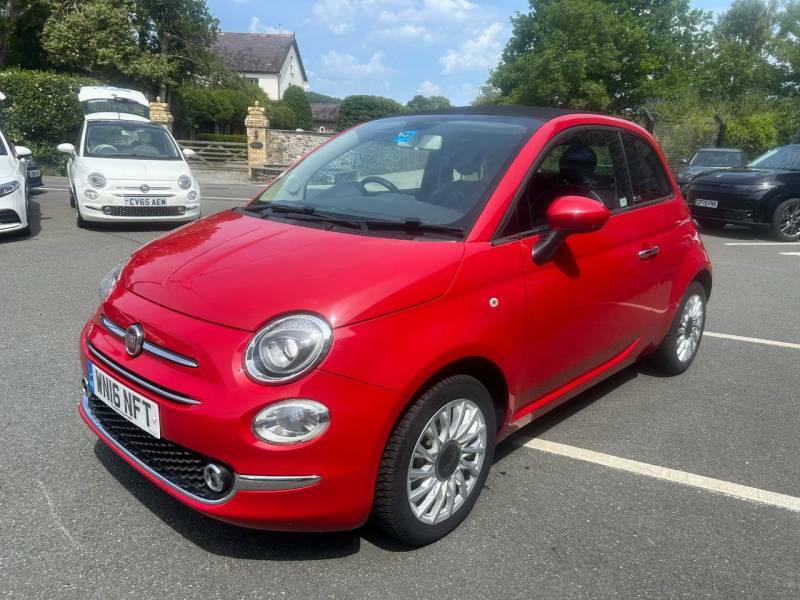 Fiat 500C 1.2 Lounge Red #3