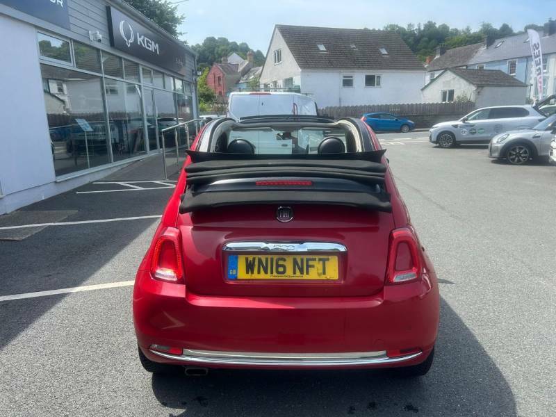 Fiat 500C 500 C Lounge Pink #9