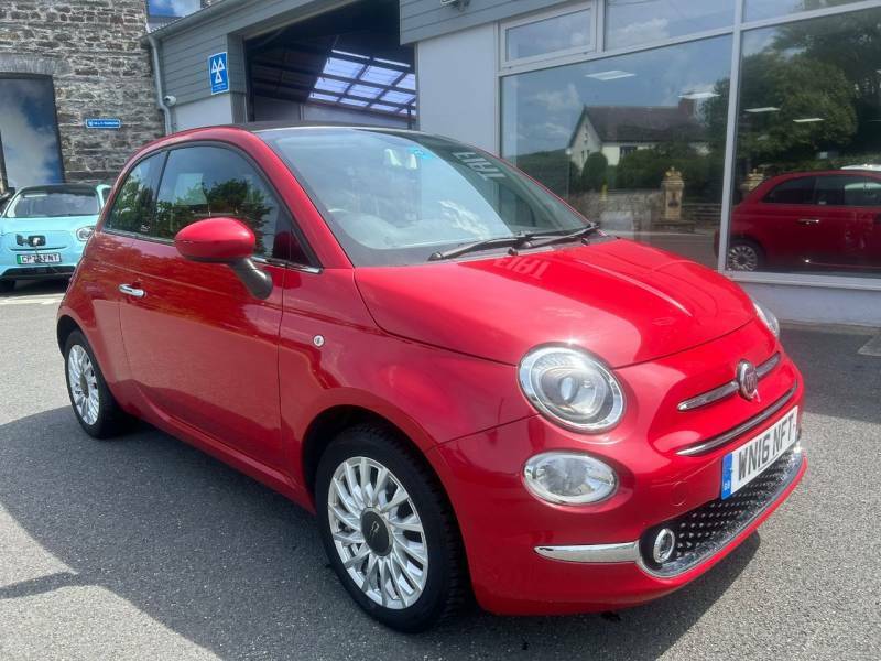 Fiat 500C 1.2 Lounge Red