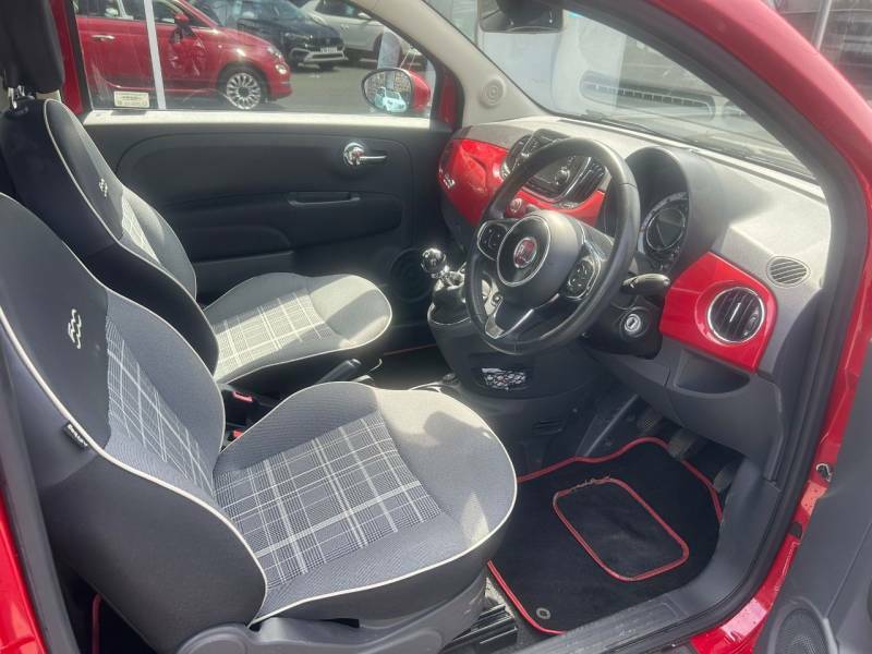 Fiat 500C 500 C Lounge Pink #13